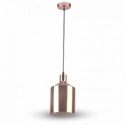 V-TAC Pillar fém csillár (E27) - rose gold bura