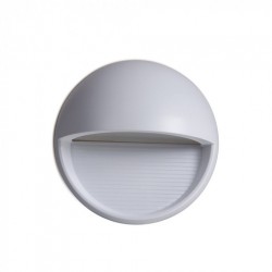 V-TAC StepLight-L LED lépcsővilágító - kör, szürke