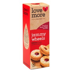 LoveMore LEKVÁROS LINZER 120g (glutén és tejmentes) (6 db)