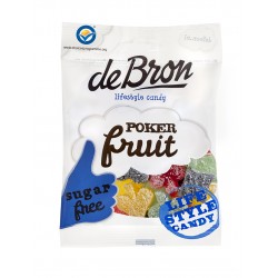 DeBron glutén- és cukormentes "POKERFRUIT" gumicukor 90g (12 db)