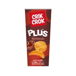 Crik Crok gluténmentes burgonya chips hengeres 100 g BBQ (15 db)