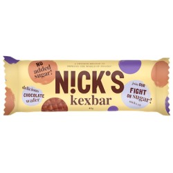 Nicks glutén- és hozzáadott cukormentes KEXBAR 40g (30 db)