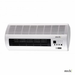 Elektromos ventilátoros fűtőtest, távirányítóval (4 m hatótávolság)
