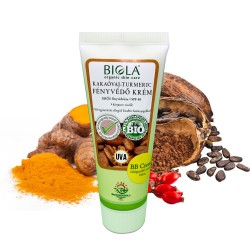 Biola Kakaóvaj-turmeric fényvédő krém - SPF40