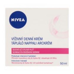 NIVEA Aqua Effect Tápláló Nappali Arckrém Száraz/Érzékeny Bőrre 50ml