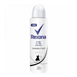 REXONA deo 150ml Invisible Black+White 0%