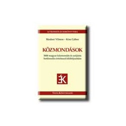KÖZMONDÁSOK - 3000 MAGYAR KÖZMONDÁS ÉS SZÓJÁRÁS ... -