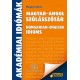 MAGYAR-ANGOL SZÓLÁSSZÓTÁR + VIRTUÁLIS MELLÉKLET