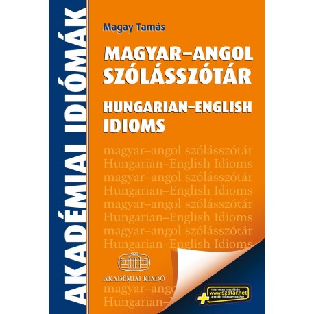 MAGYAR-ANGOL SZÓLÁSSZÓTÁR + VIRTUÁLIS MELLÉKLET